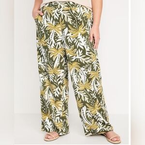 4X • Old Navy • High-Waisted Playa Wide-Leg Pants